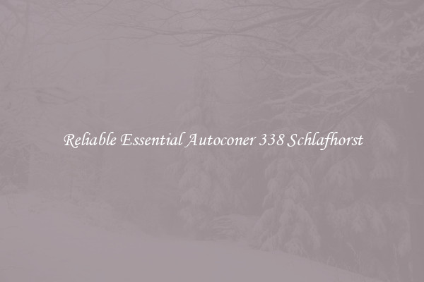 Reliable Essential Autoconer 338 Schlafhorst